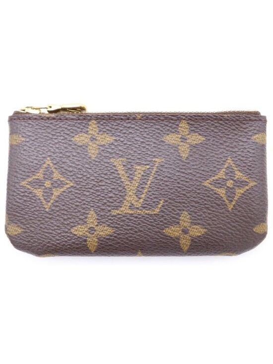 Louis Vuitton Other - Louis Vuitton Monogram Pochette Cles Zip Coin Case Brown